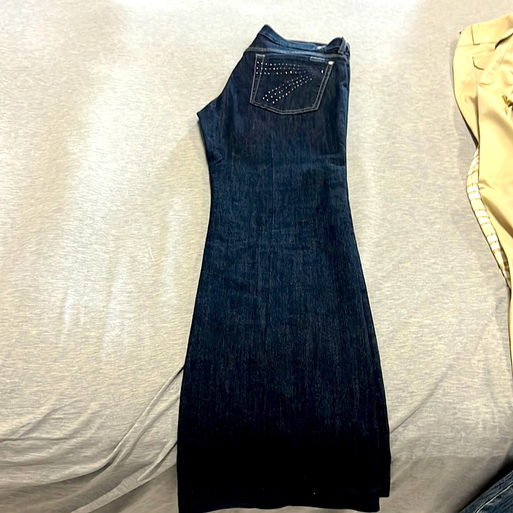 7 jeans dark denim